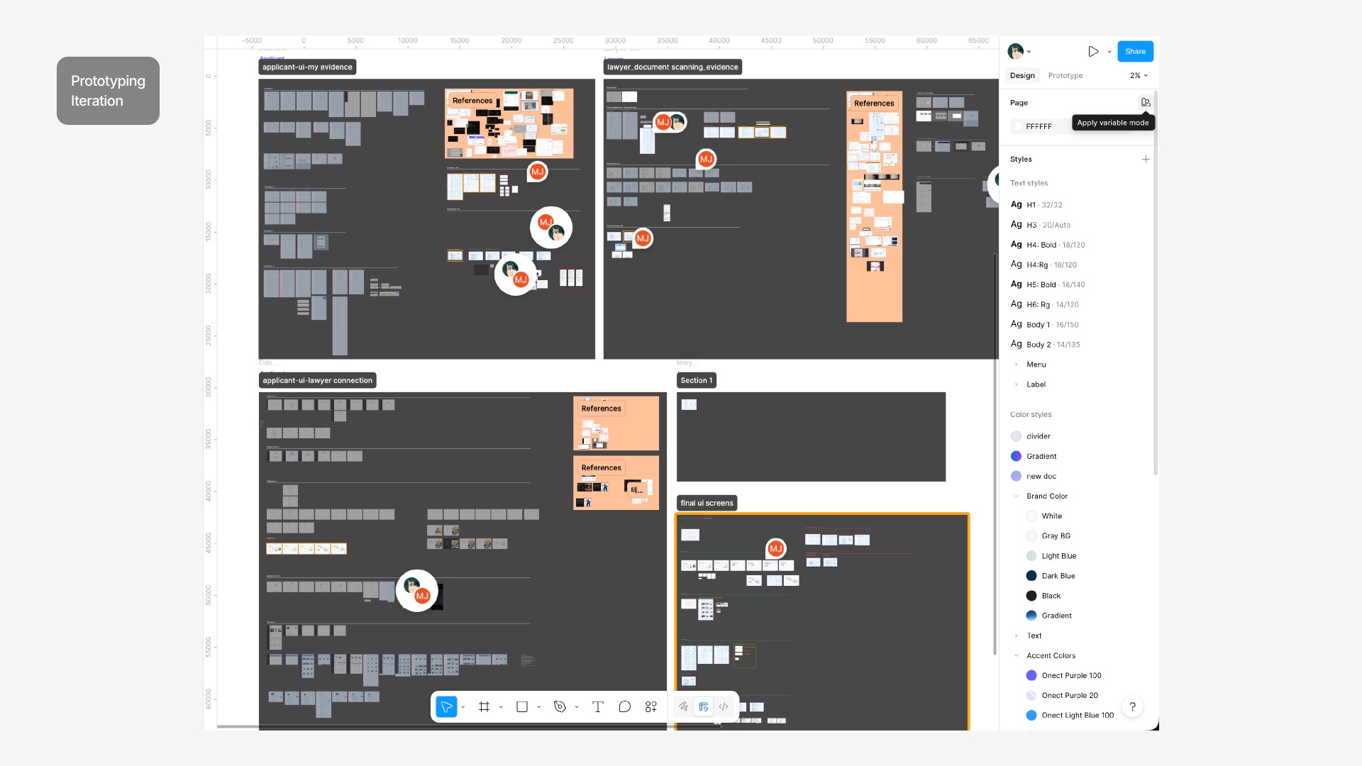 Wireframe iteration 5