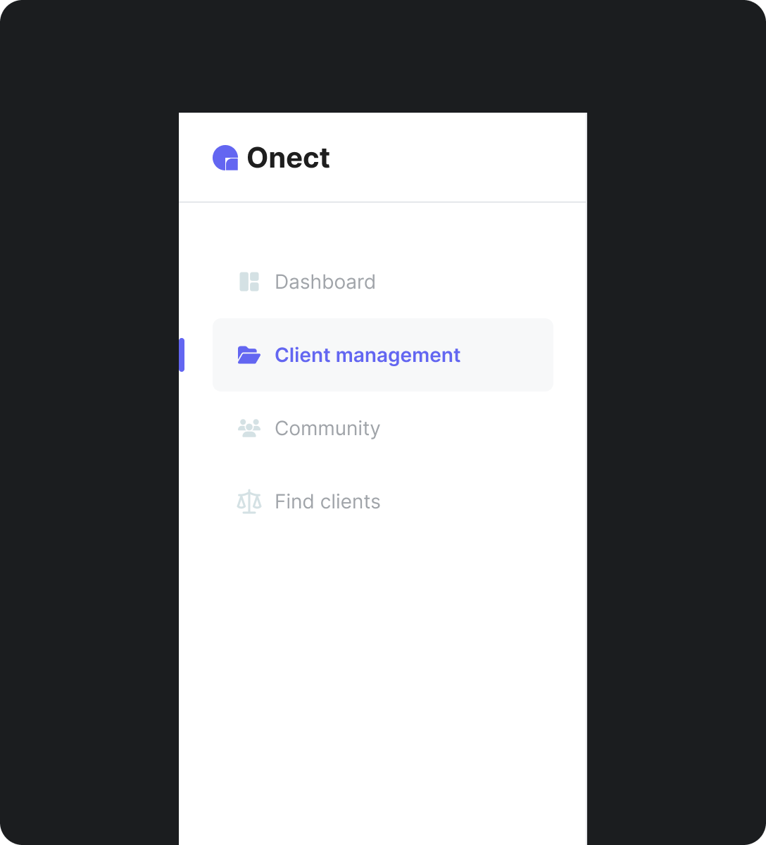 Onect design system UI