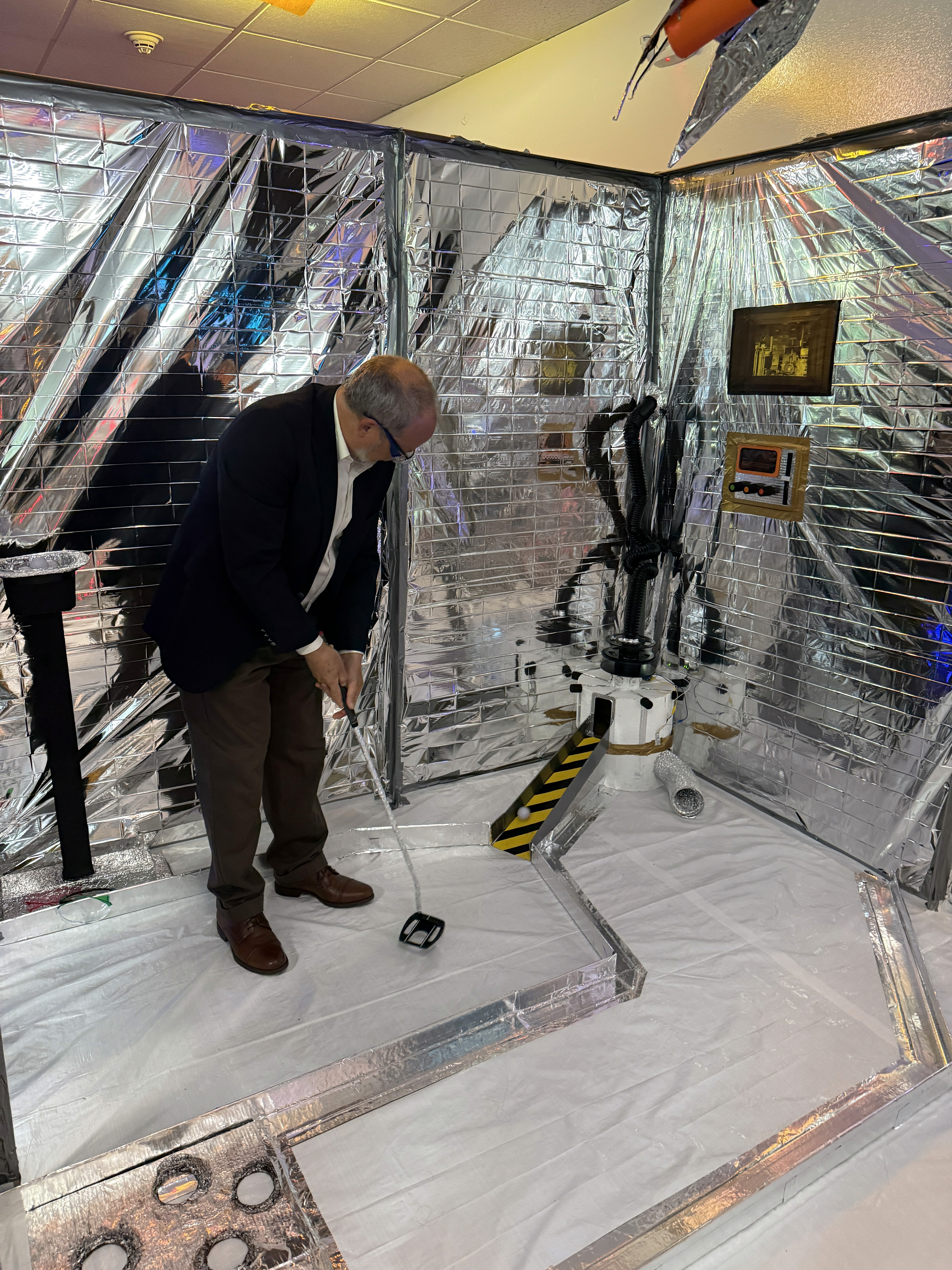 Team working on the SNASA prototype